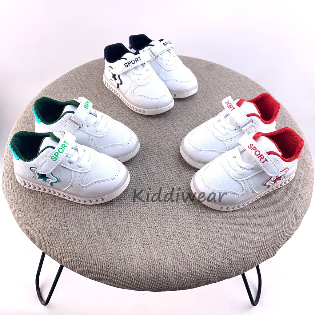 (Kiddiwear) Sepatu led anak MBK49