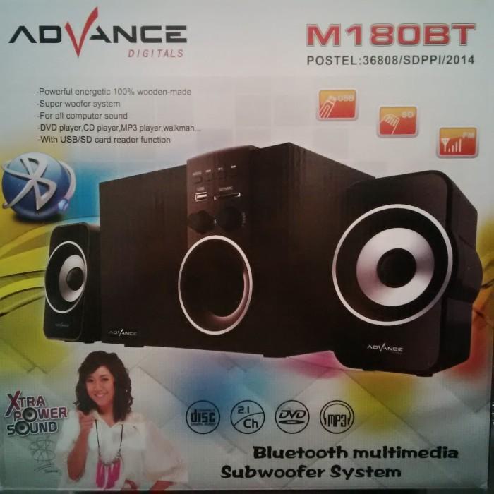 Blutut | Speaker Active + Subwoofer Advance M180Bt +Bluetooth + Radio