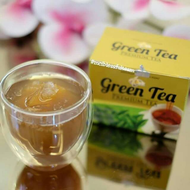 

Teh asli Green tea mci