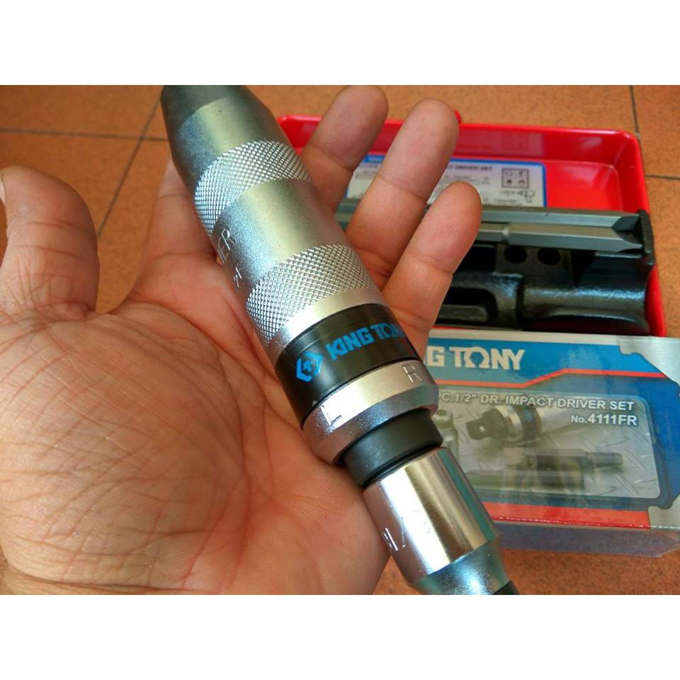 obeng impact drive set 6pcs King Tony original obeng ketok obeng pukul heavy duty