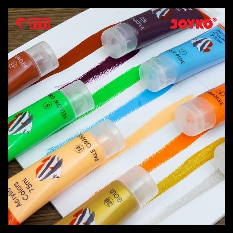 

Promo Acrylic Color Cat Akrilik Joyko Titi Acc-75Ml-14 Paleorange Colorwarna