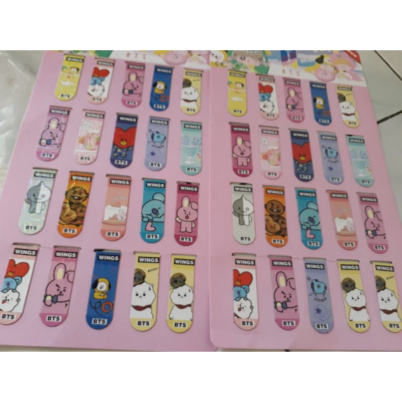 

pembatas buku magnet bt 21 1pcs