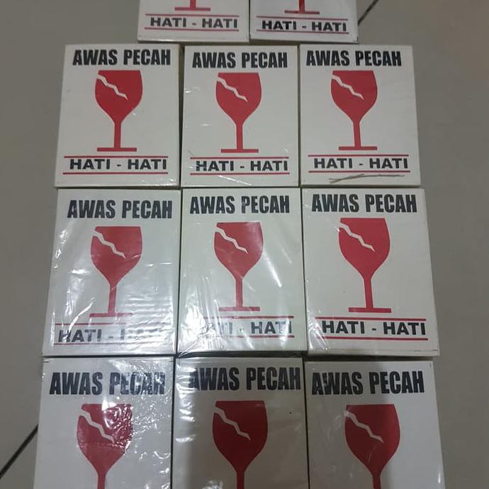 

STIKER PENGIRIMAN AWAS PECAH BUAT PENGAMAN BARANG2 ANDA MURAAAh