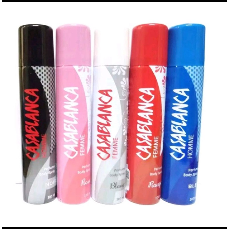casablanca body spray