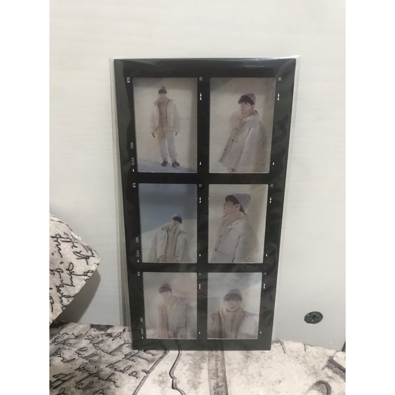 winpack 6 cut photo film yoongi / suga