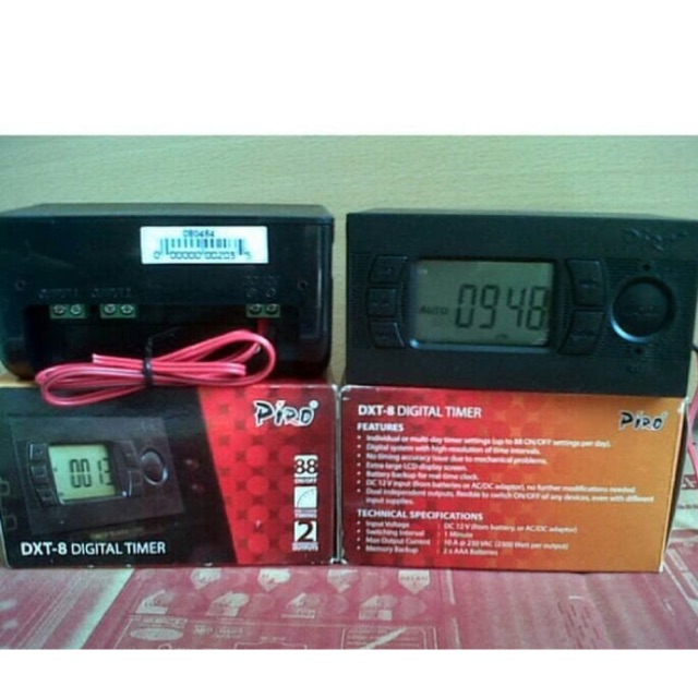 TIMER PIRO DC Digital DXT 8