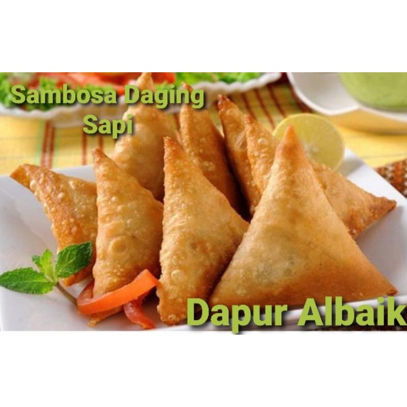 Sambosa Daging Sapi Dapur Albaik