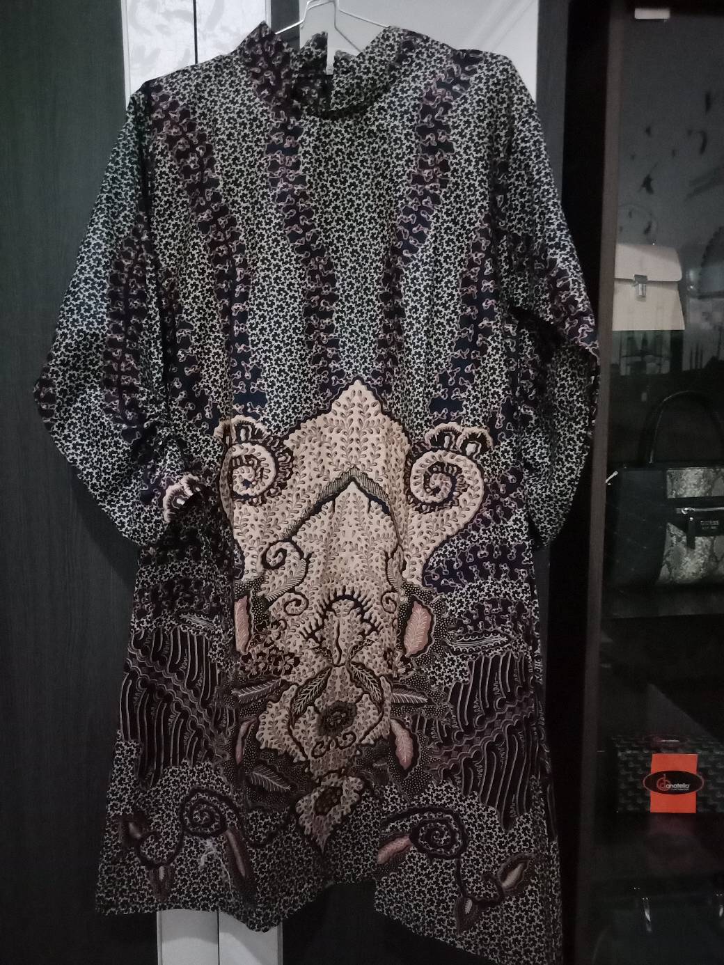 Batik Tunik Motif Terbaru Pekalongan Original Zipper M L Xl Xxl Xxxl Td 405