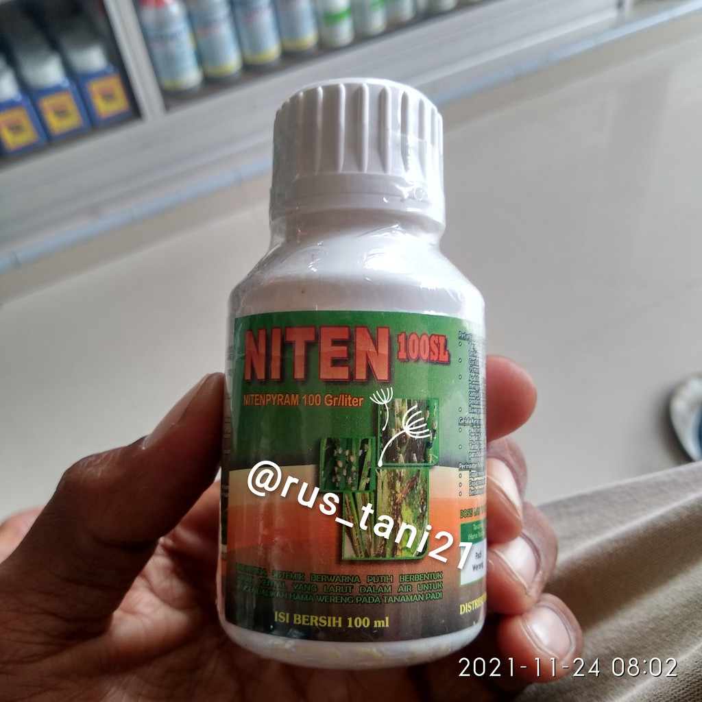 Insektisida NITEN 100SL Bahan aktif : Nitenpiram 100g/l 100ml