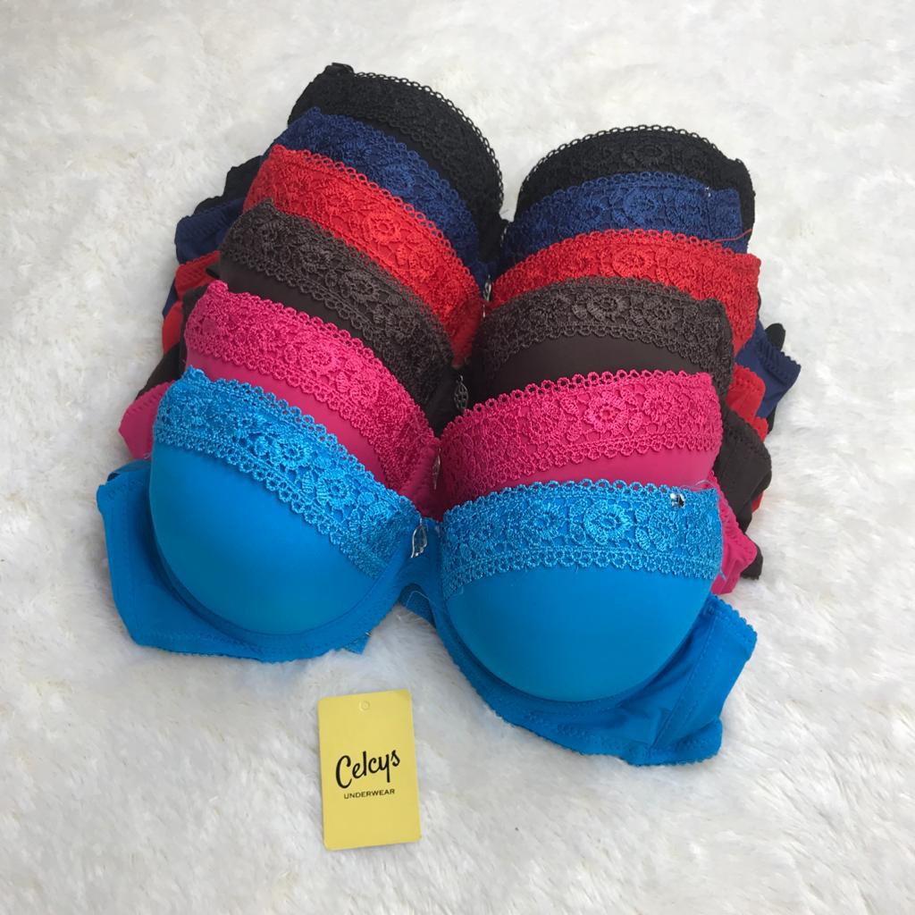 Celcys Bra Art 183 | Bra Kawat Busa Tebal 32-38