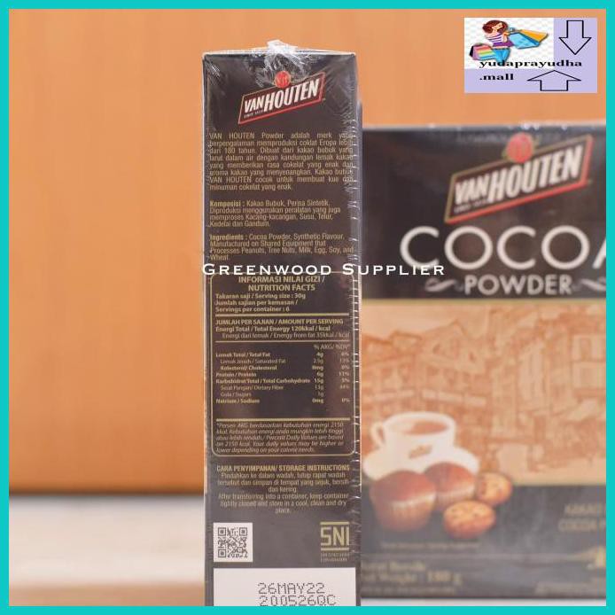 

54Etr7U- Van Houten Cocoa Powder / Coklat Bubuk - 180G 9Uhhjt7-