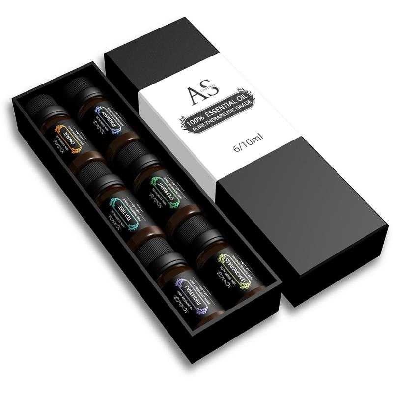 AS Pure Essential Fragrance Oils Aromatherapy Diffuser 10ml 6PCS TSLM4