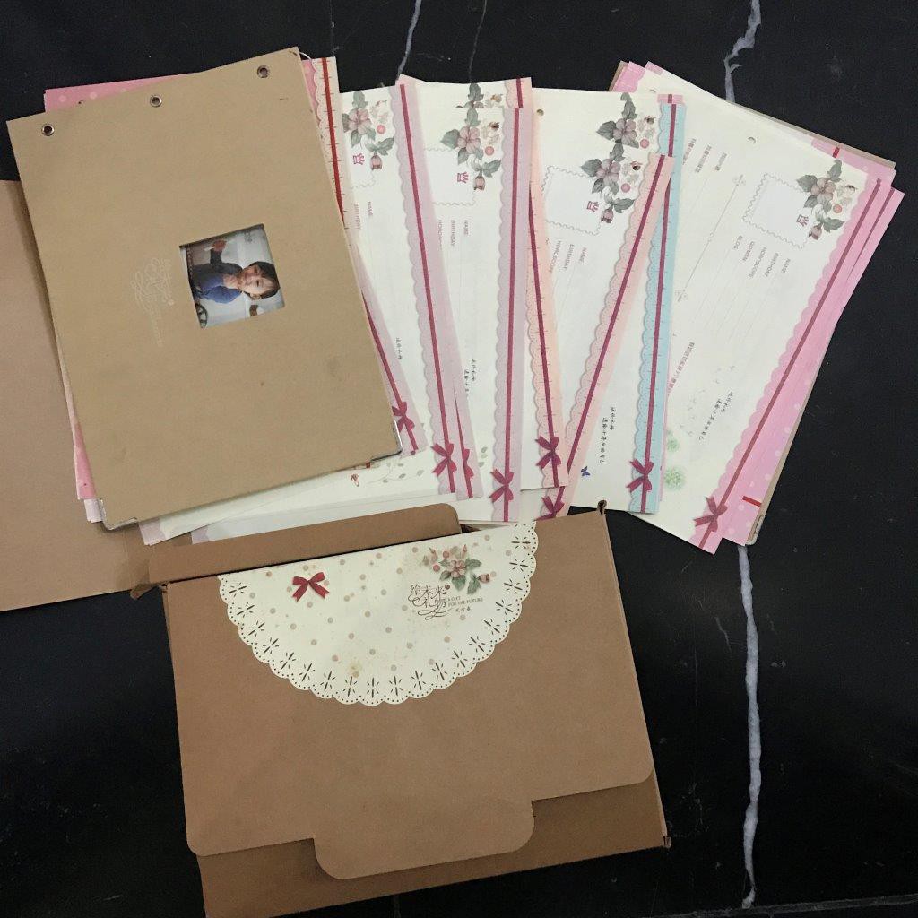 

Set album diary buku diary album buku biodata buku catatan biodata