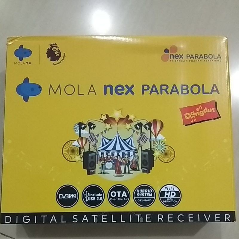 Nex Parabola Kuning (Ready Stock)