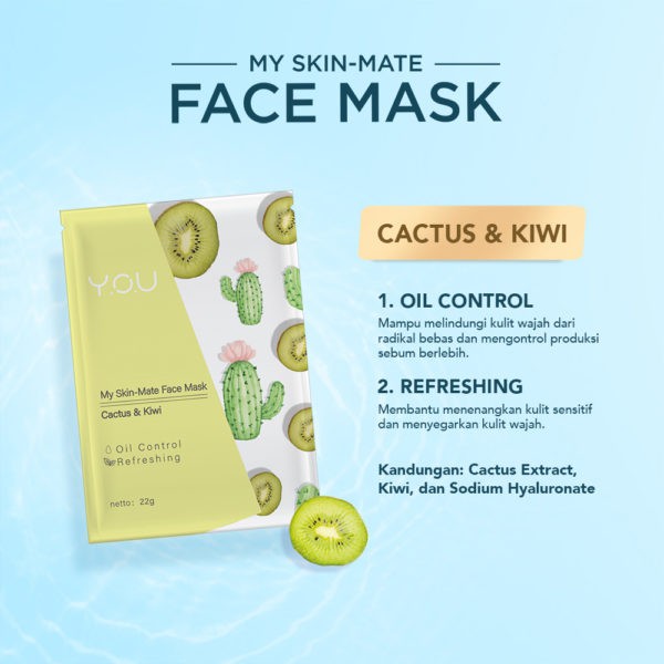 YOU The Skin Matte Face Mask - 20gr