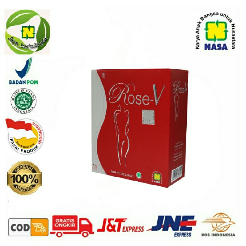 

ROSE V merapatkan dan mengencangkan otot organ wanita