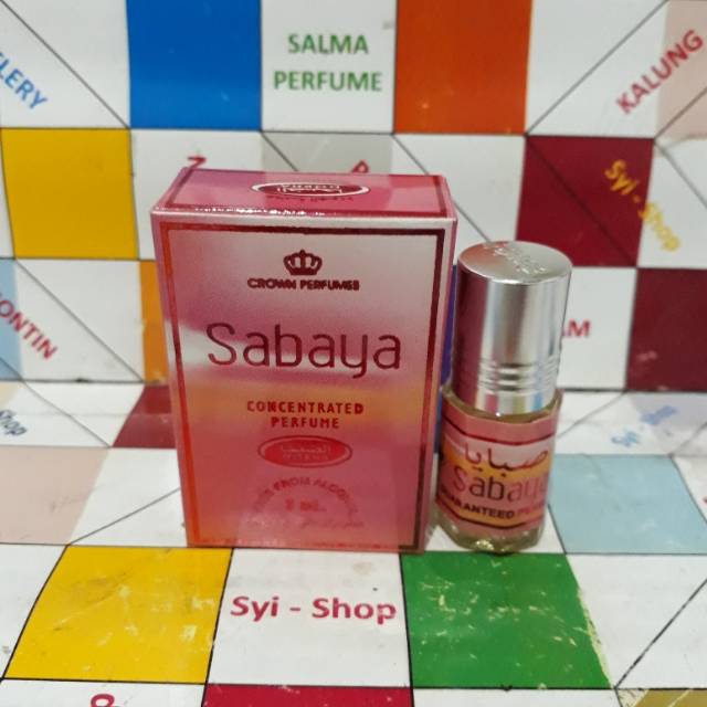 Parfum SABAYA Roll On Non Alkohol 3 ml DOBHA