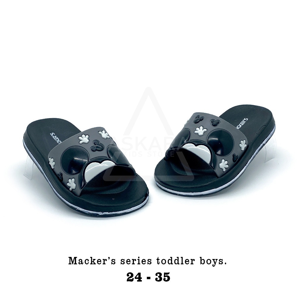 Sandal Kokop Anak laki-laki Macker Mickey AKS 24-35 Terbaru