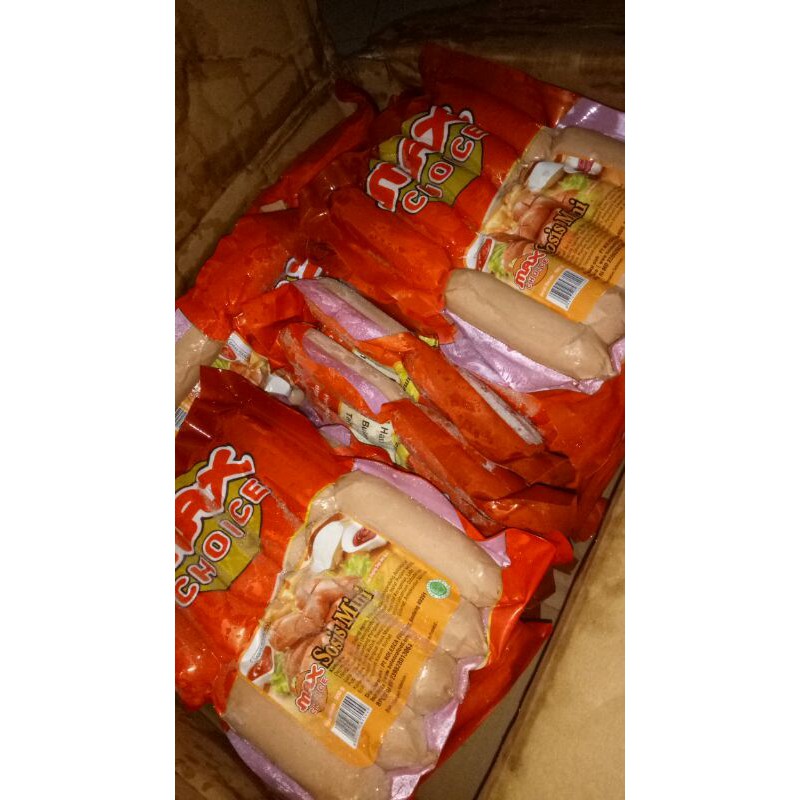 

max choice sosis bakar mini