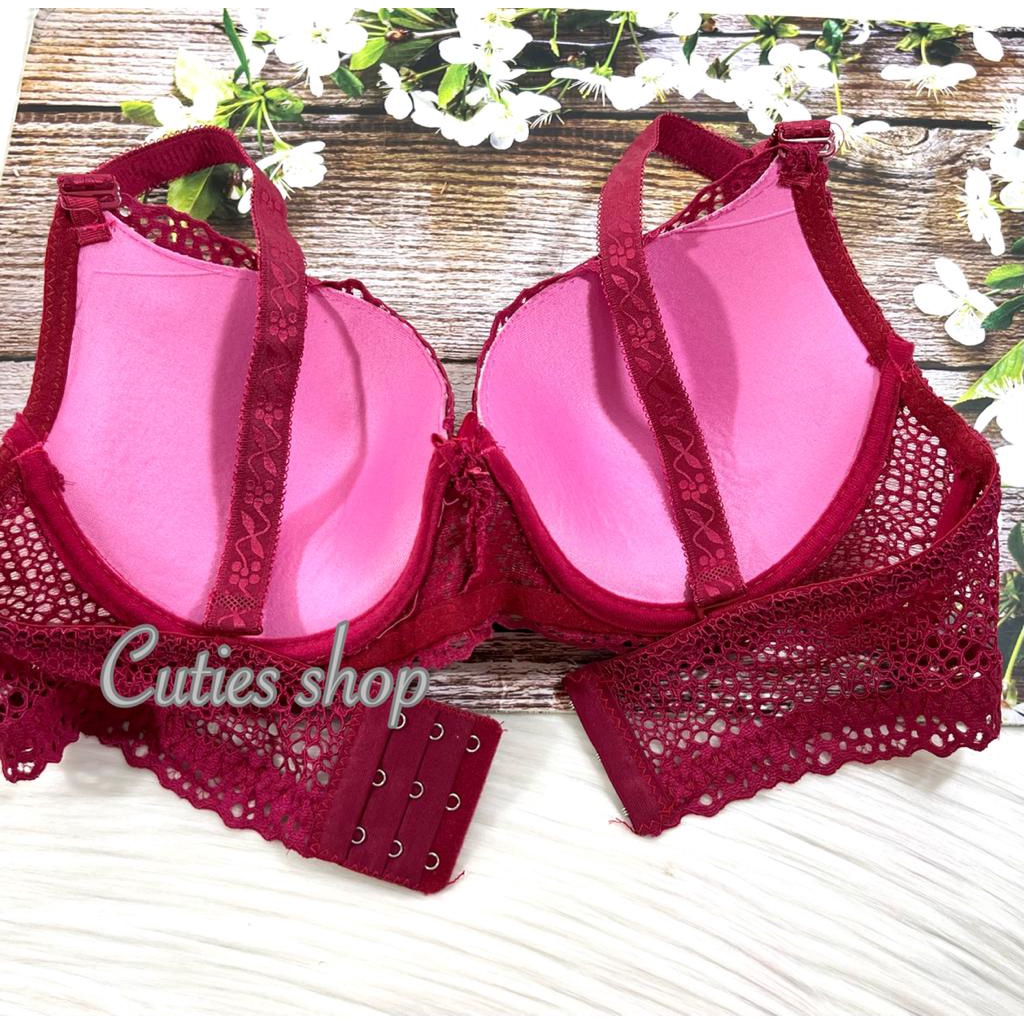 BRA CANTIK FULL BRUKAT - bra kawat- sz 36-44