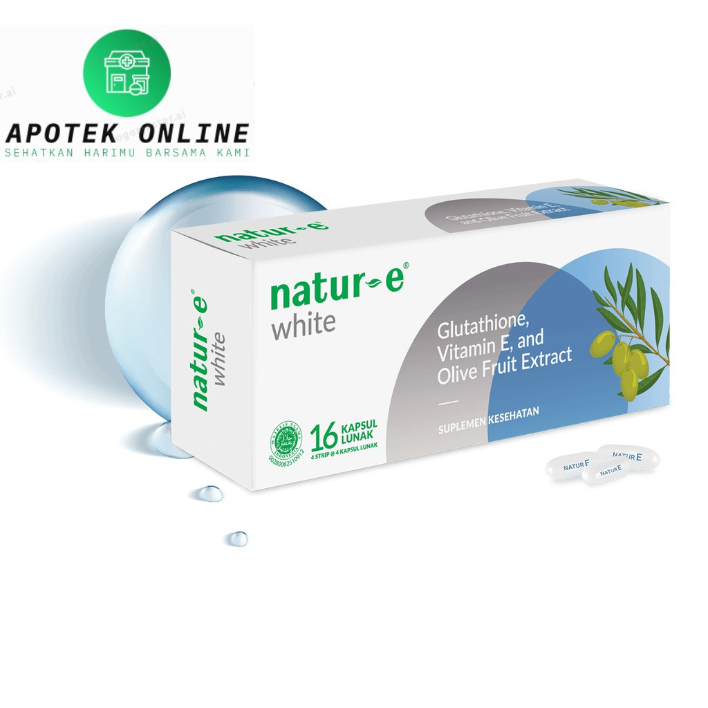 Jual Natur E White 16 Kapsul Shopee Indonesia