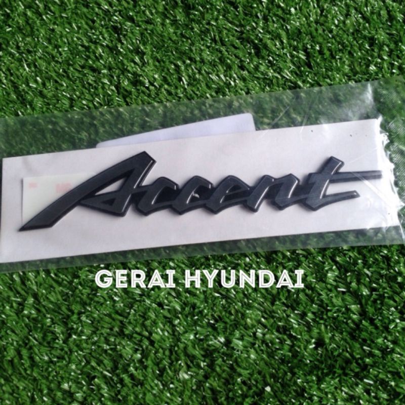 emblem Hyundai ACCENT Original Hyundai Genuine Part