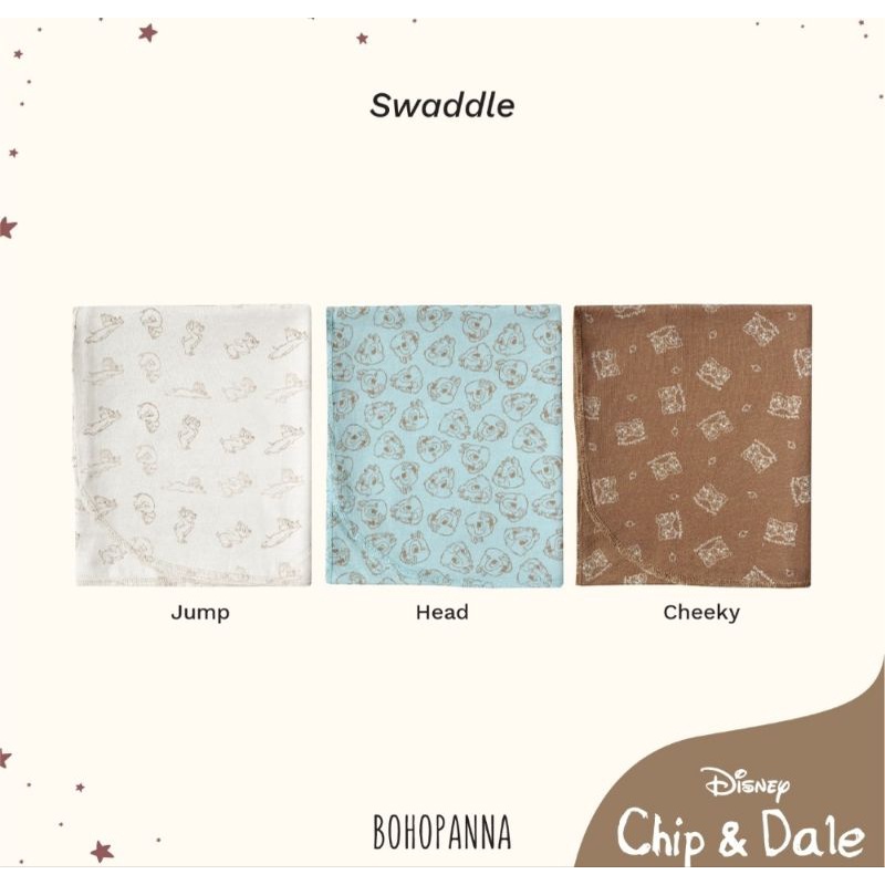 Swaddle Print dan swaddle disney bohopanna B25