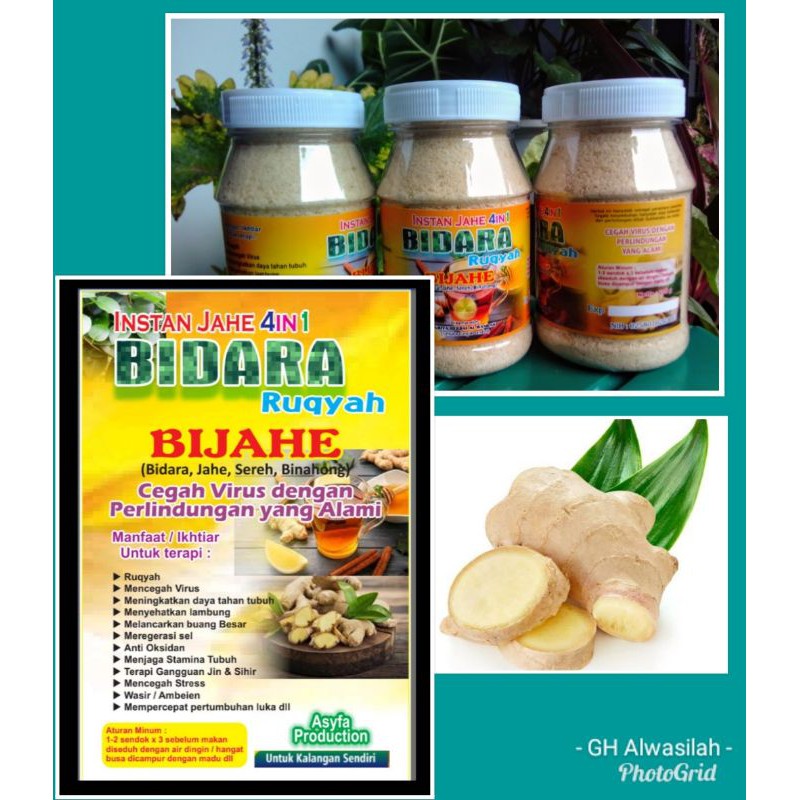 

Minuman instan BIDARA - jahe 4in1