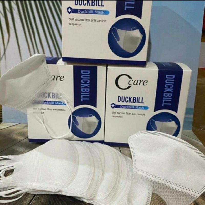 Masker Duckbill Putih isi 25 pcs