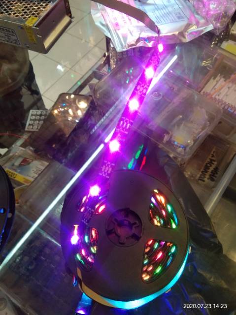 led strip rgb ws2812 dc 5v 1rol panjang 5meter isi 150led