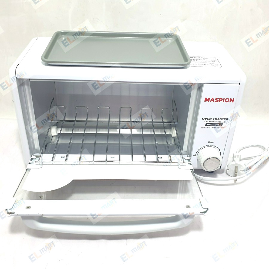 Maspion Oven Toaster MOT 901S - 901 S Pemanggang Listrik 9 Liter 500W