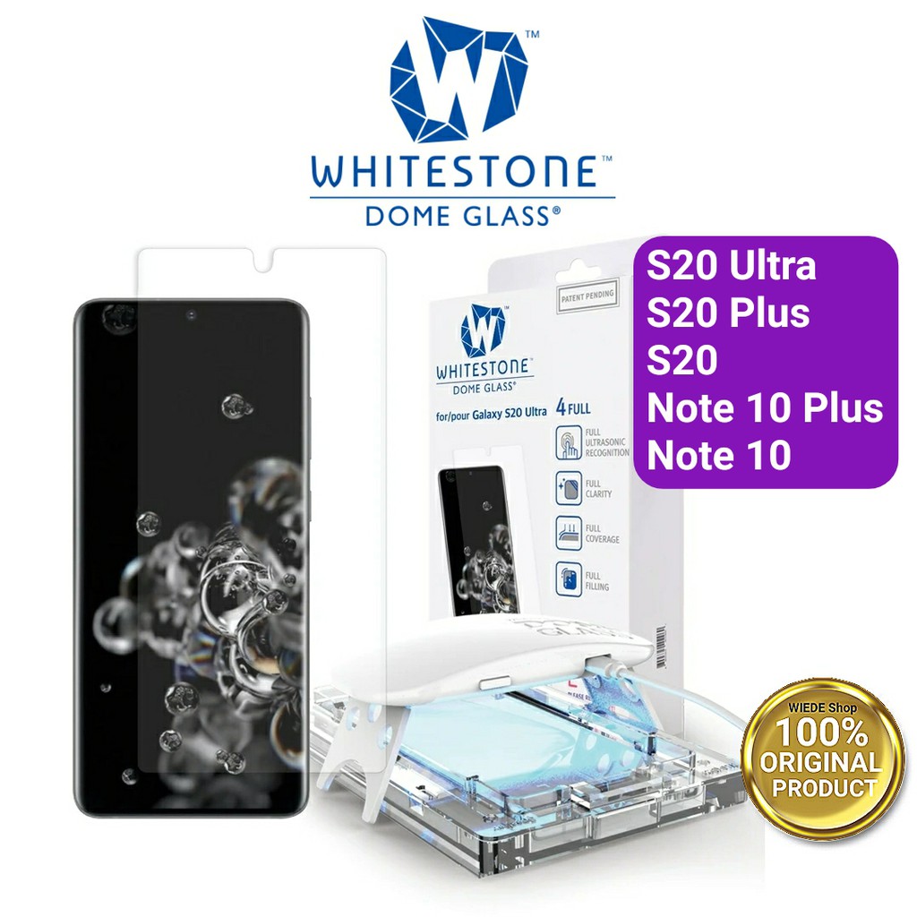 WHITESTONE Dome Samsung Galaxy S20 Ultra / Note 10 Plus / 10 Tempered