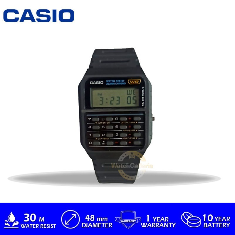 Casio General Ca 53w 1zdr Ca53w1zdr Ca53w Original Shopee Indonesia