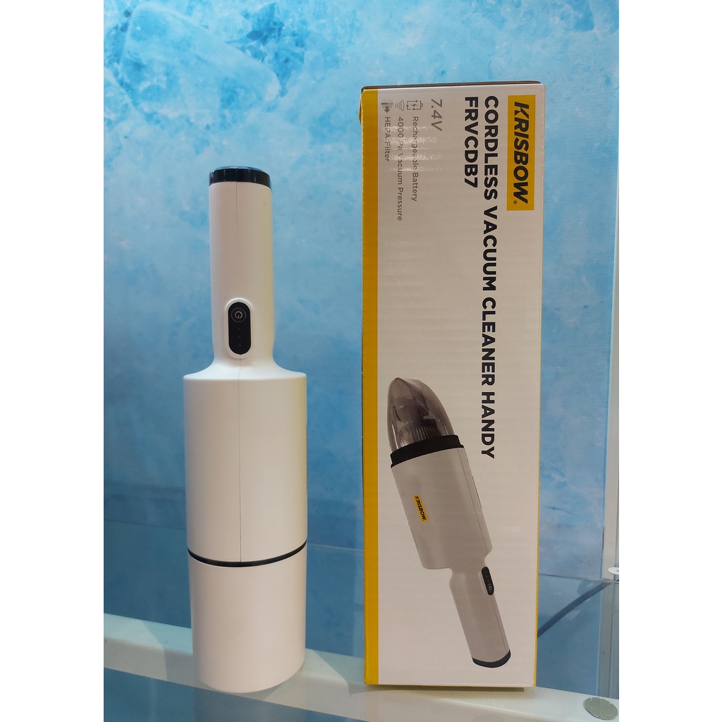 KRISBOW ALAT PENGHISAP DEBU MINI / HANDY VACUUM CLEANER / CORDLESS PENYEDOT DEBU