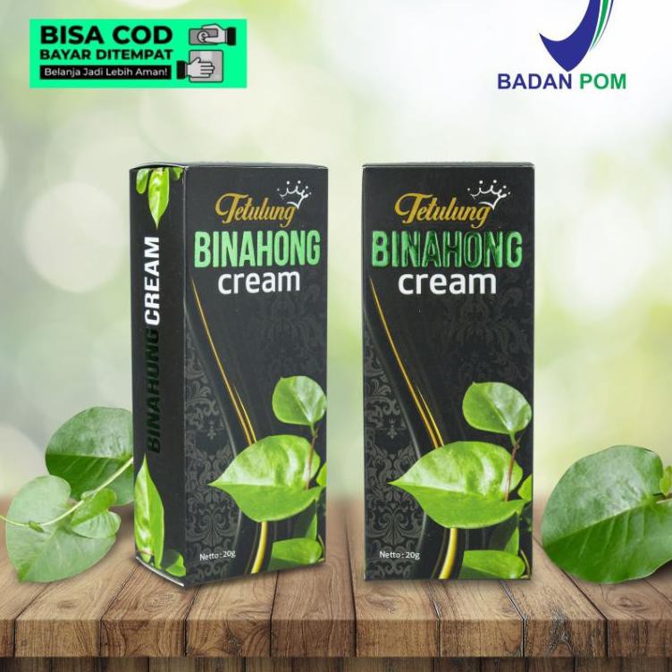 KRIM BINAHONG  LUKA DAN GATAL CREAM TETULUNG BINAHONG 20 Gram M4H8