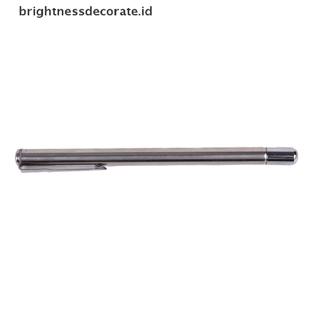 Pen Pointer Papan Tulis Hitam Retractable Warna Silver Untuk Guru