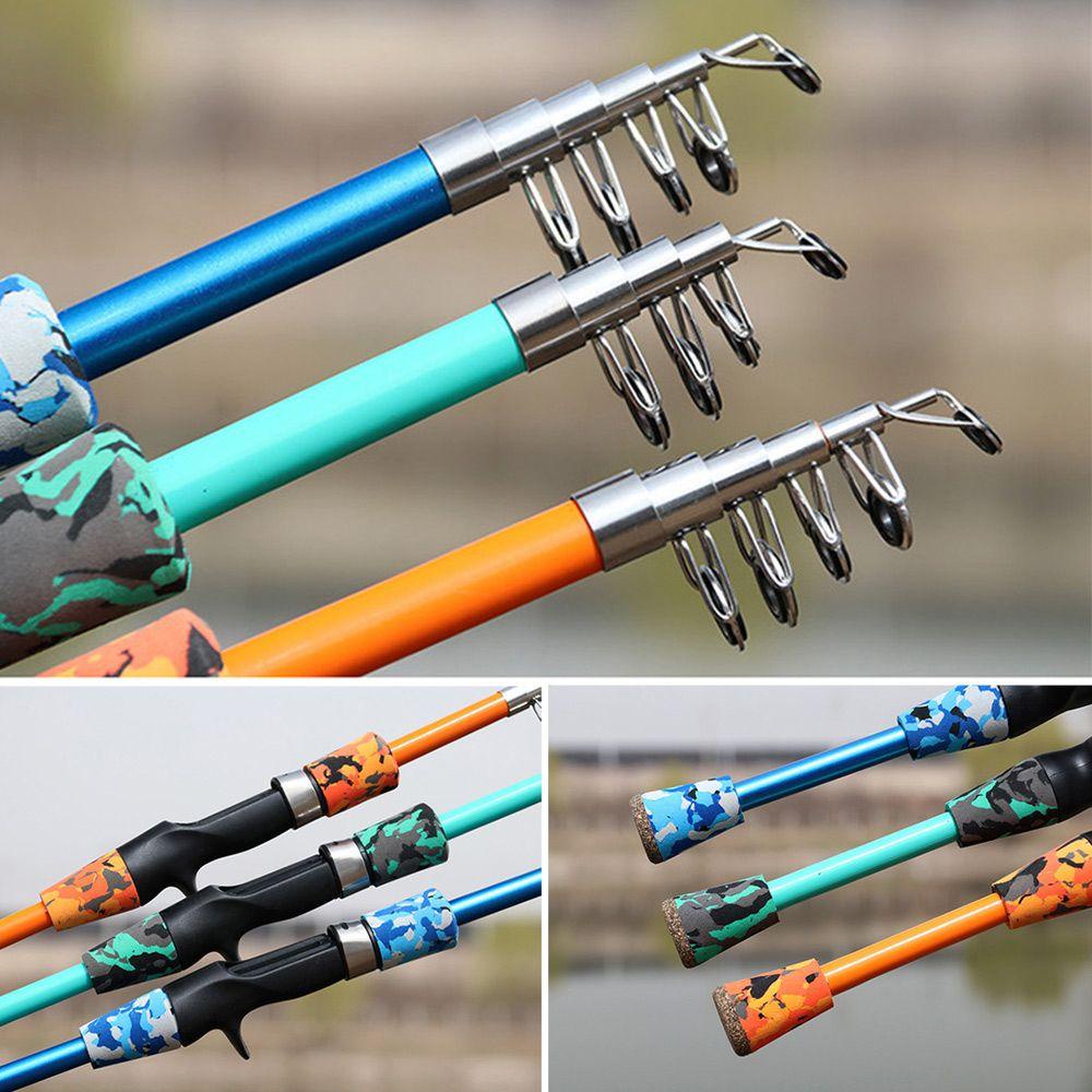 TOP Telescopic Fishing Rod SuperHard Travel Adjustable Alat Pancing