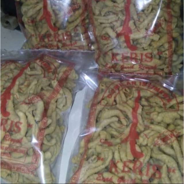 

Cripik usus crispy gurih 1/2 kg