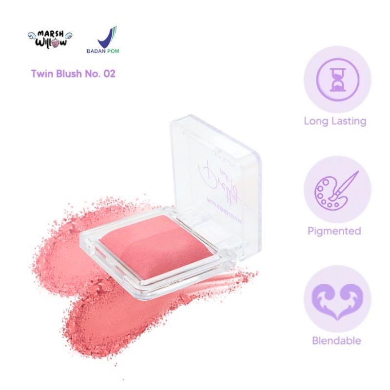 MARSHWILLOW PRETTY ME TWIN BLUSH 6 GR @MJ