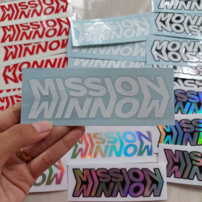 Sticker stiker cutting mission winnow