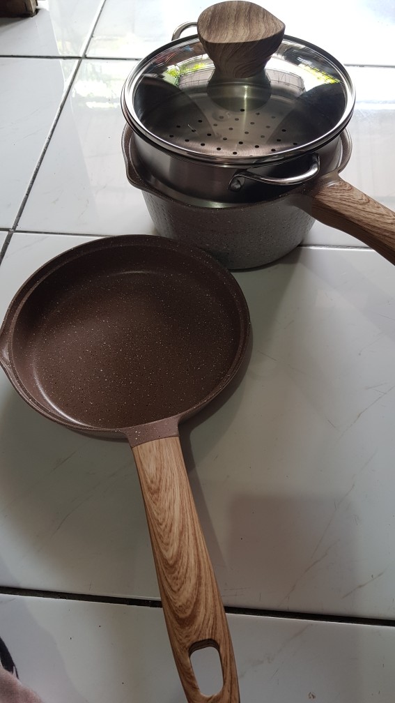 Welcook Marbel Knives Pisau Dapur Set 6 Pcs