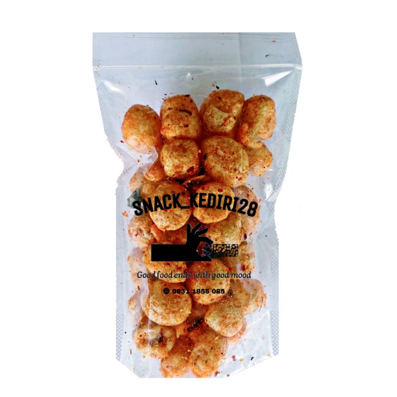 

Seblak Cimol Kering Extra Pedas Daun Jeruk