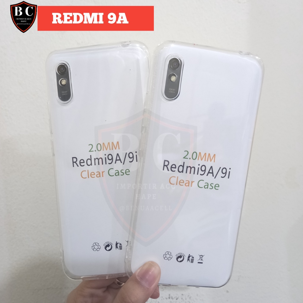 CASE REDMI 9A - SOFTCASE CLEAR HD PREMIUM XIAOMI REDMI 9A - BC