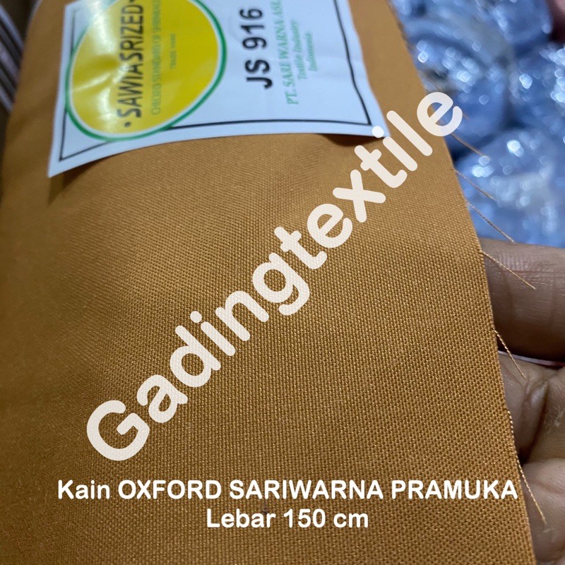 ( per setengah meter ) kain oxford sari warna sariwarna lebar 150 cm katun meteran bahan kemeja hem seragam sekolah pramuka kerja dinas pewarat dokter suster PDH PDL celana rok baju koko gamis tunik kaftan dress masker kerudung krudung jilbab hijab craft