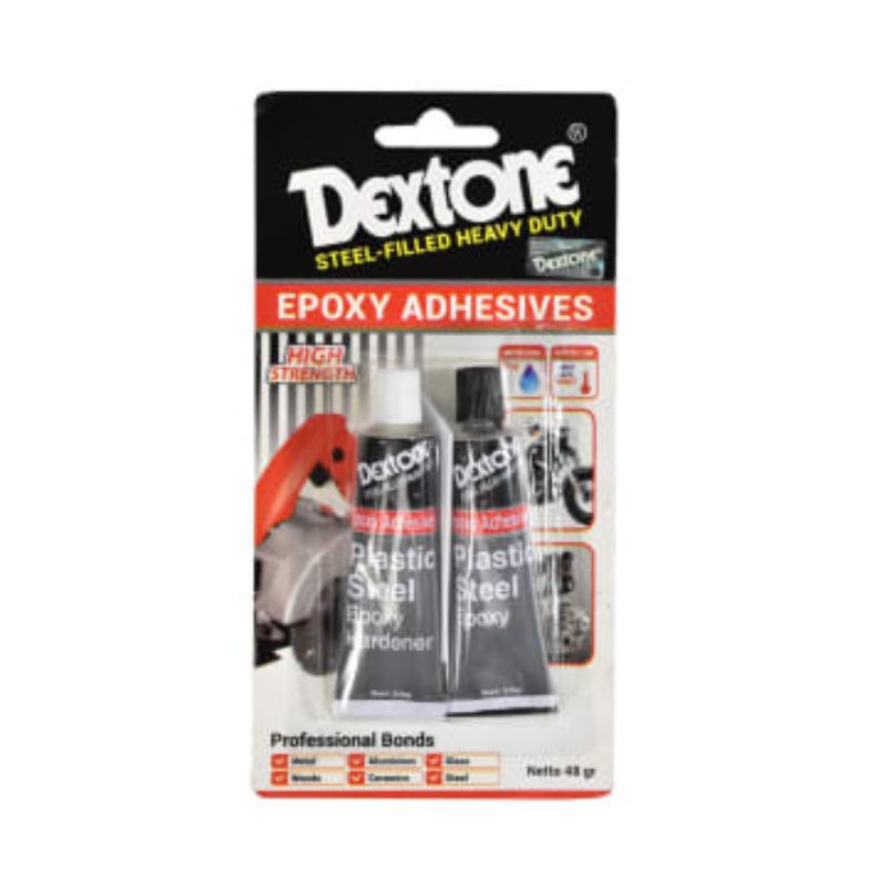 

Dextone lem epoxy rapid clear bening 48 gram
