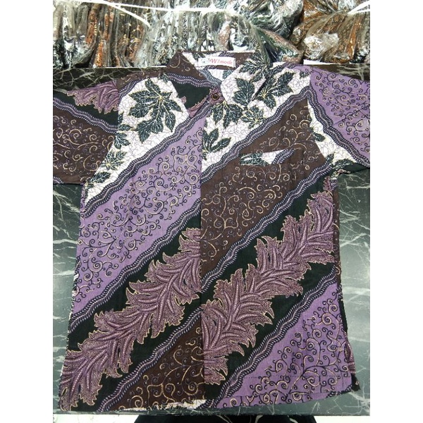 (COD) PRODUK ORIGINAL KEMEJA ANAK KUACI PINK/KEMEJA ANAK BATIK