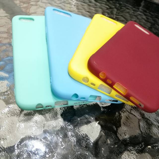 Case Oppo A3S A5S A12 A7 A11K F9 A15 A15S A16 A57 A52 A92 2020 Softcase Candy Polos