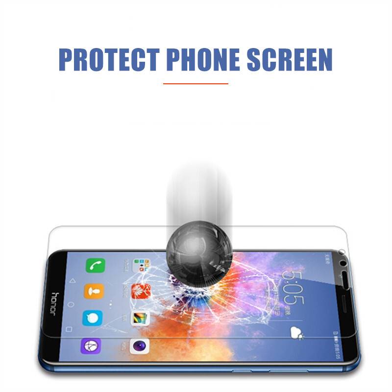 9H Protective Glass on For Huawei Honor 7A 7X 7C 7S Tempered Screen Protector For Honor 8X 8A 8C 8S 9X 9A 9C 9S Glass Film Case