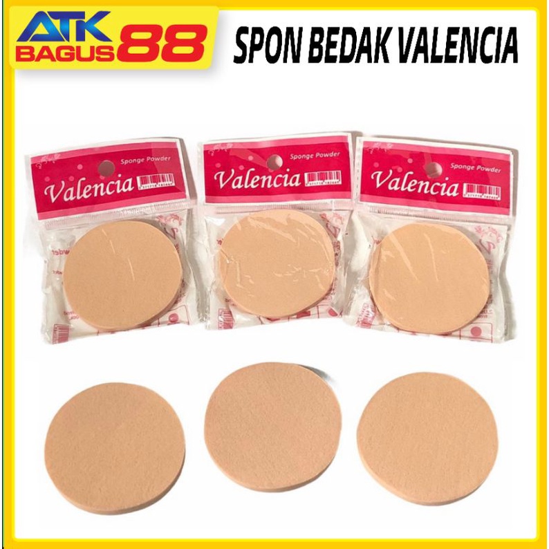 Spon Bedak Valencia harga /1pcs( Sponge Make Up Spons Kecantikan)