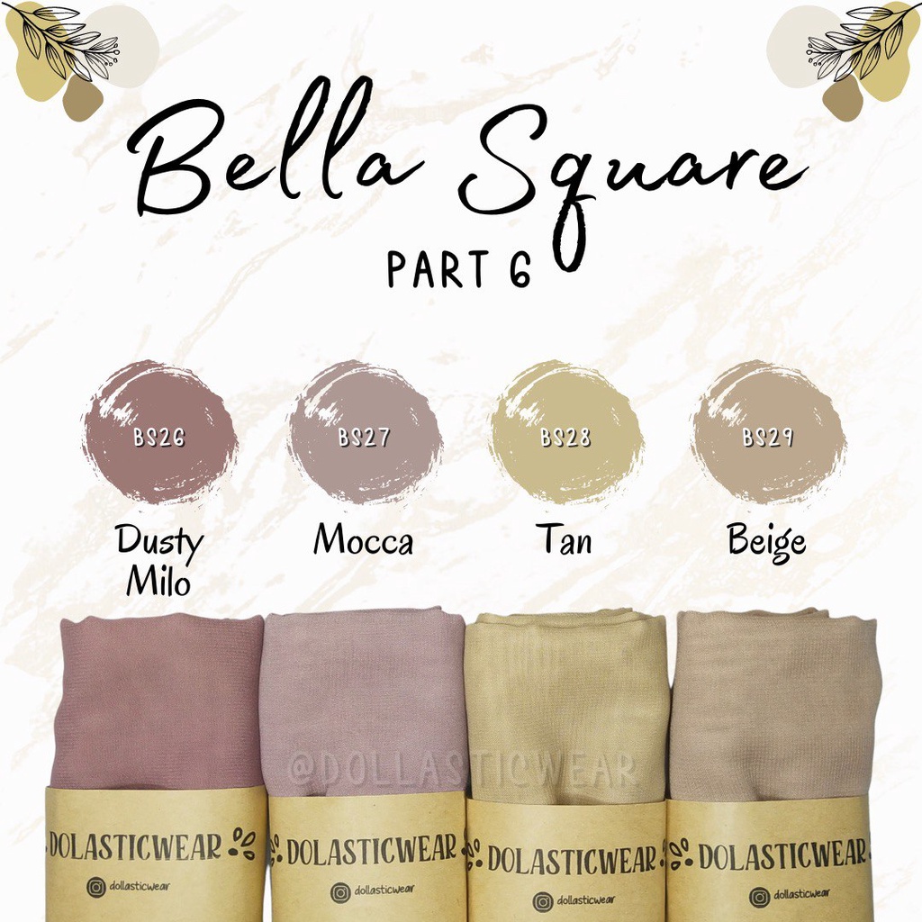 Bella Square / Laudya Square DAILY HIJAB BY DOLLASTICWEAR